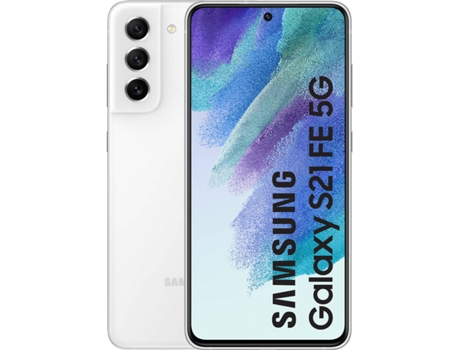 Smartphone SAMSUNG Galaxy S21 FE 5G (6.4'' - 8 GB - 256 GB - Blanco)