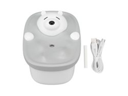 Mini humidificador de escritorio de 450 ml con forma de oso de burbujas y carga USB. Humidificador hidratante.