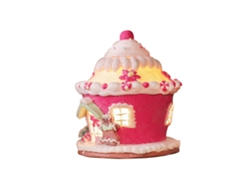 Juego de arcilla para decoración navideña de ventana, regalo