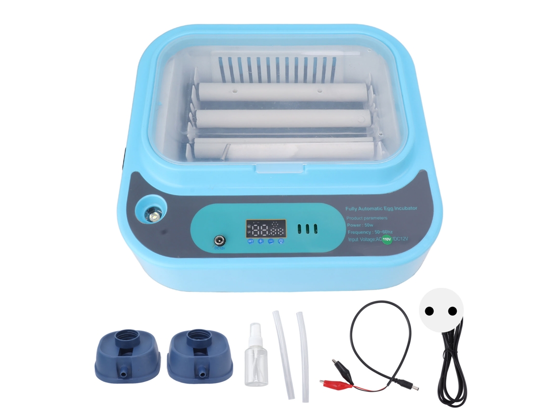Incubadora automática de 220 V con control de temperatura.