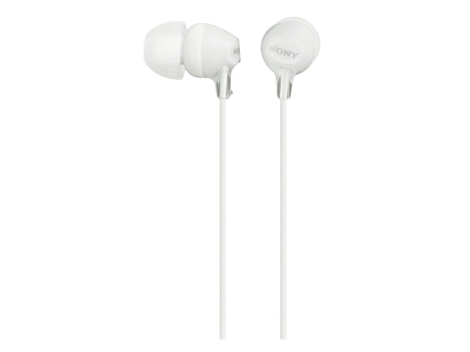 Auriculares con Cable SONY Mdr-Ex15Lp (In Ear - Blanco)