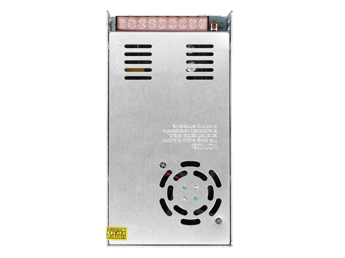 Fuente de alimentación conmutada YY‑500‑24 CA 90‑264 V a CC 24 V 20,9 A 500 W, ideal para automatización industrial y gabinetes de control PLC.