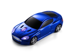 Ratón portátil Yizhood 2.4G inalámbrico 1600DPI 3D mini USB óptico deportivo para portátil, PC, tableta, regalo, azul profundo