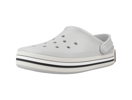 Zuecos de Mujer CROCS Off Court Logo Goma Gris (3839)
