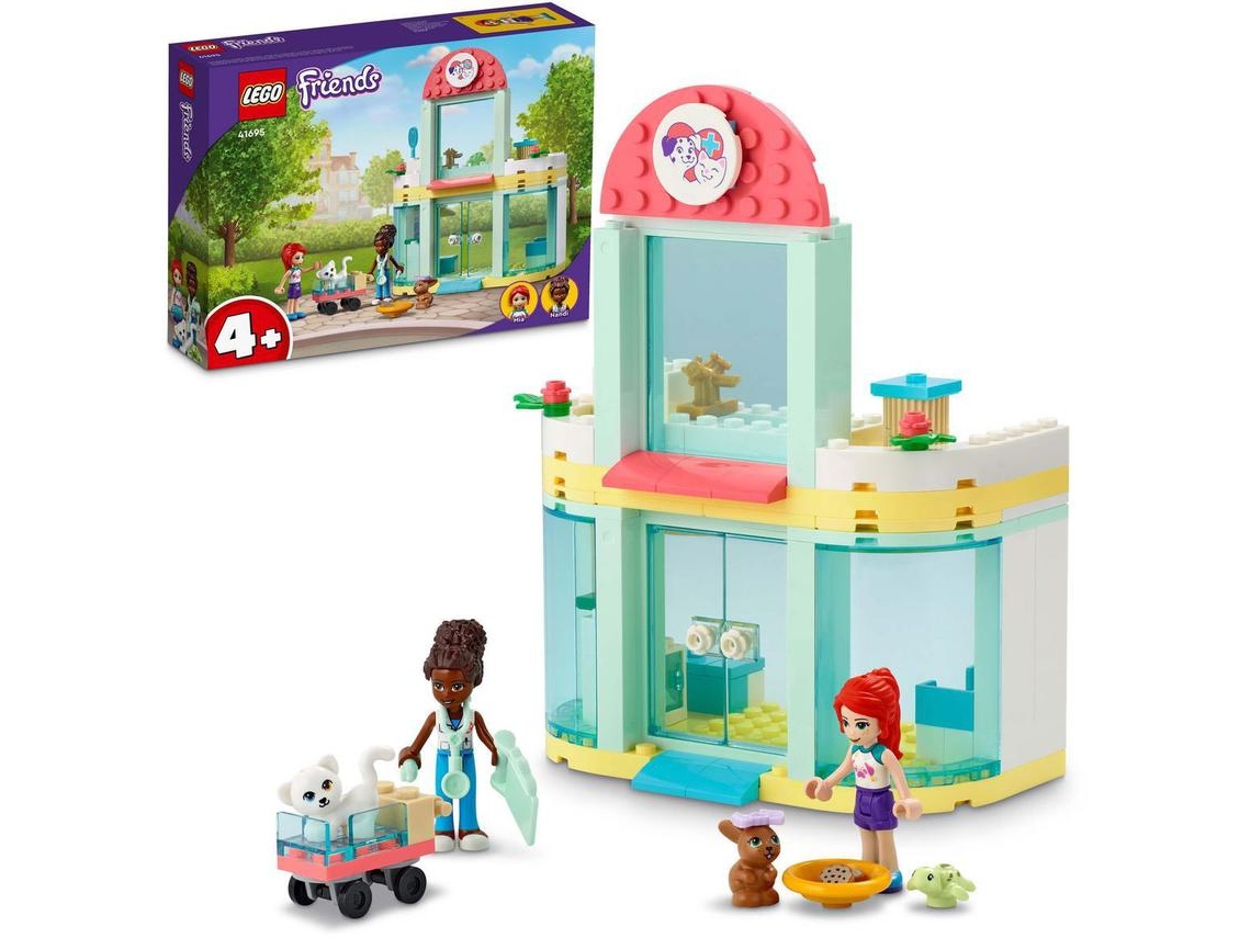 Lego® Friends clínica veterinaria, kit de construcción, incluye un gato de juguete, juguete creativo, 4+ años