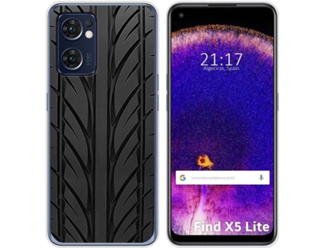 Carcasa Oppo Find X5 Lite 5G TUMUNDOSMARTPHONE Dibujos Neumatico Multicolor