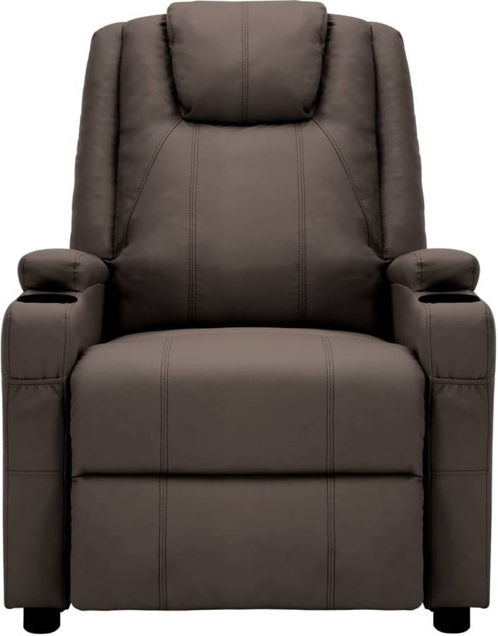 Vidaxl De Masaje eléctrico reclinable ajustable asiento oficina mueble elevable 41