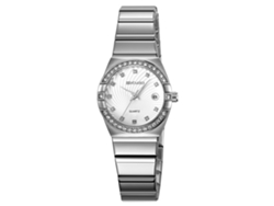 Reloj De Cuarzo De Lujo Para Mujer Skmei Con Brazalete De Acero Inoxidable, Resistente Al Agua Hasta 3 Atm.