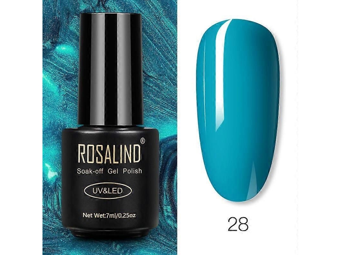 Esmalte de uñas en gel Rosalind Serie Glitter Lanas en gel Todo para manicura Retirar con lámpara UV Arte de uñas Esmalte de gel semipermanente GOKOCO