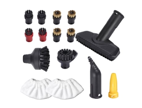 Cubierta de cabezal de cepillo de limpieza, kits de boquillas de extensión de cepillos redondos para Karcher SC Series SC1 SC2 SC3 SC4 SC5, piezas ...