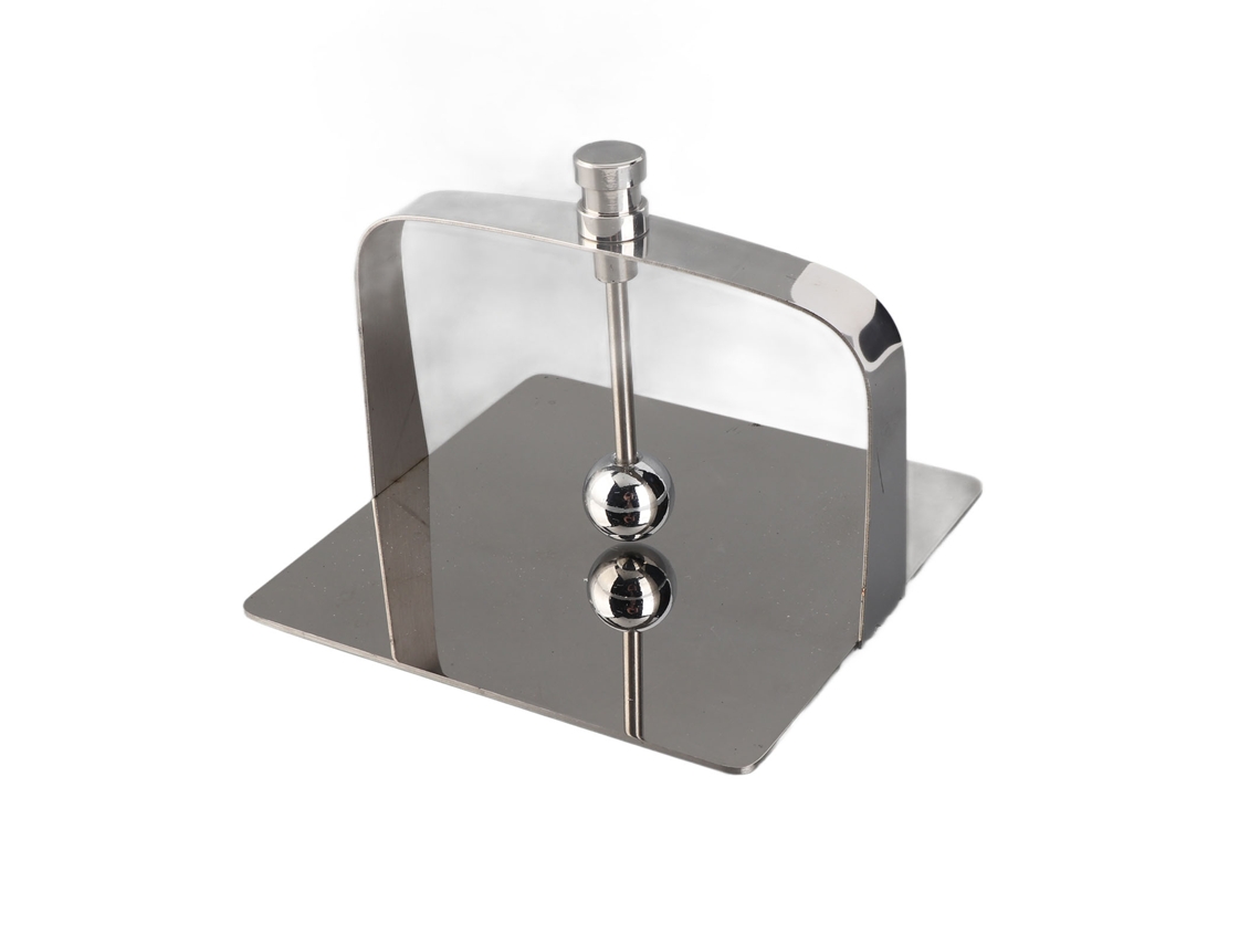 Servilletero de acero inoxidable (simple, para mesa/restaurante)