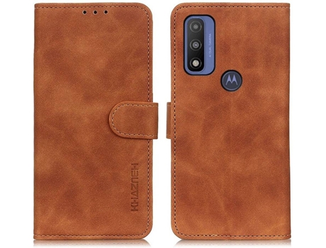 Funda Motorola Moto G Pure HFS-HOUSE Marrón