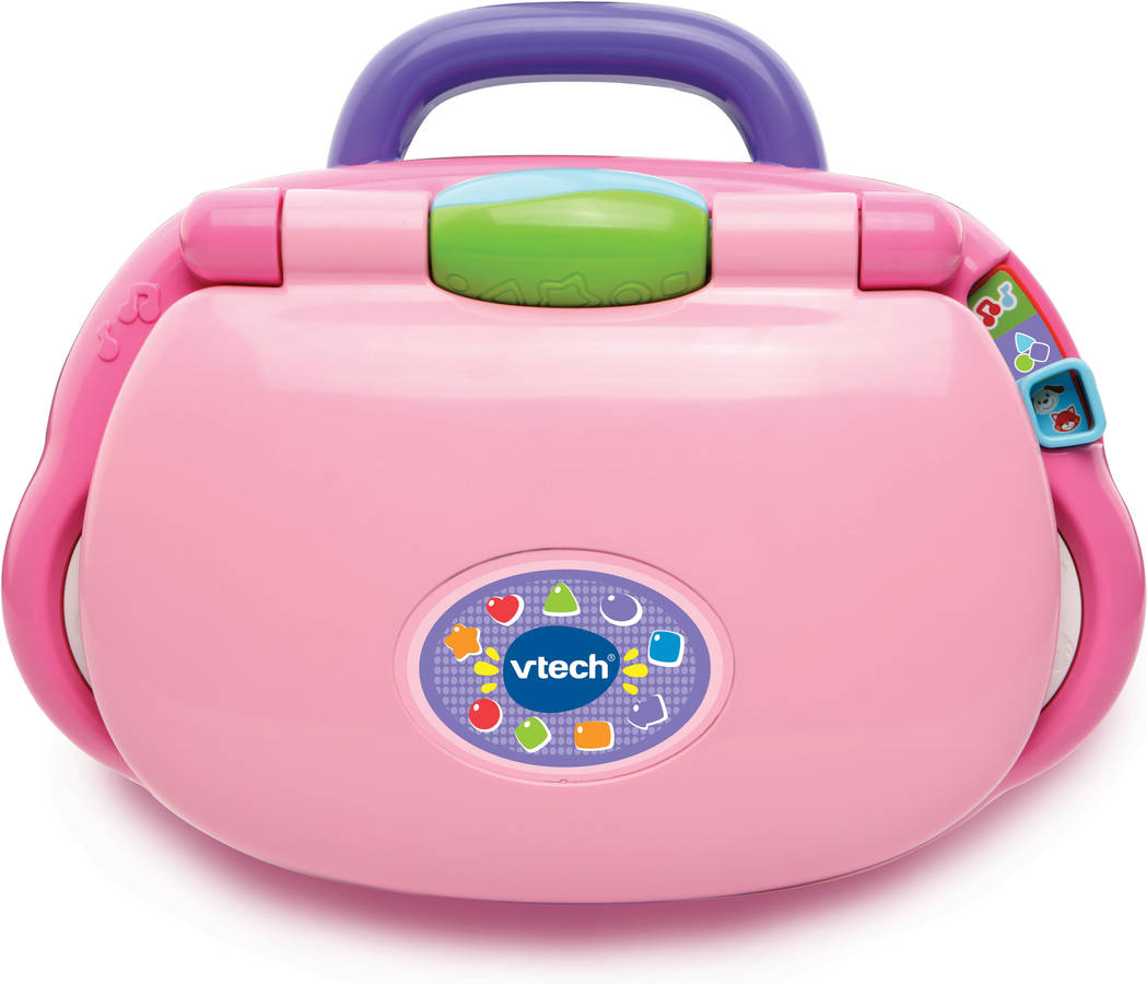 Vtechmis Primeras Teclas ordenador infantil con tres modos de juegos que enseña animales colores formas y notas musicales rosa mis