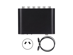 Decodificador De Audio Digital De 5.1 Canales 51r Con Dac, Convertidor De Aux De 3,5 Mm A 6 Rca, Dolby Dts Spdif, Óptico Y Coaxial.