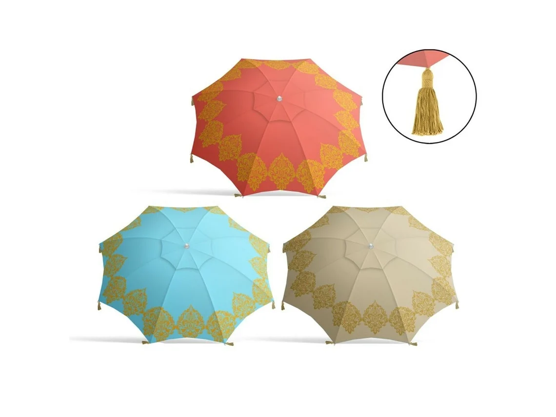 Sombrilla Ø 200 cm Flecos Tela Oxford