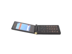 Telefone Flip Desbloqueado Para Idosos Com Botões Grandes Tela Dual Bateria 5900mah 2g Gsm Cinza