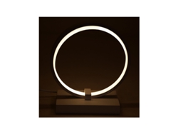 Lámpara de Mesa 15W  935Lm 4200ºK LED Circle Dimable 40.000H [HO-LM-CIRCLE-20W-W] GREENICE