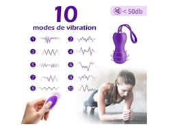 Huevo Vibrador Inalámbrico, Bolas De Kegel De Silicona Médica Para Mujeres Que Fortalecen Los Músculos Del Suelo Pélvico Y El Control De La Vejiga.