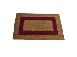 Alfombra COMERCIAL CANDELA (30X55 cm - Fibra de Coco - Rojo)