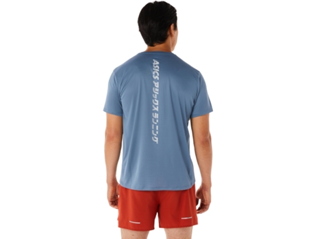 Camiseta de Hombre para Running ASICS Multicolor (XL)