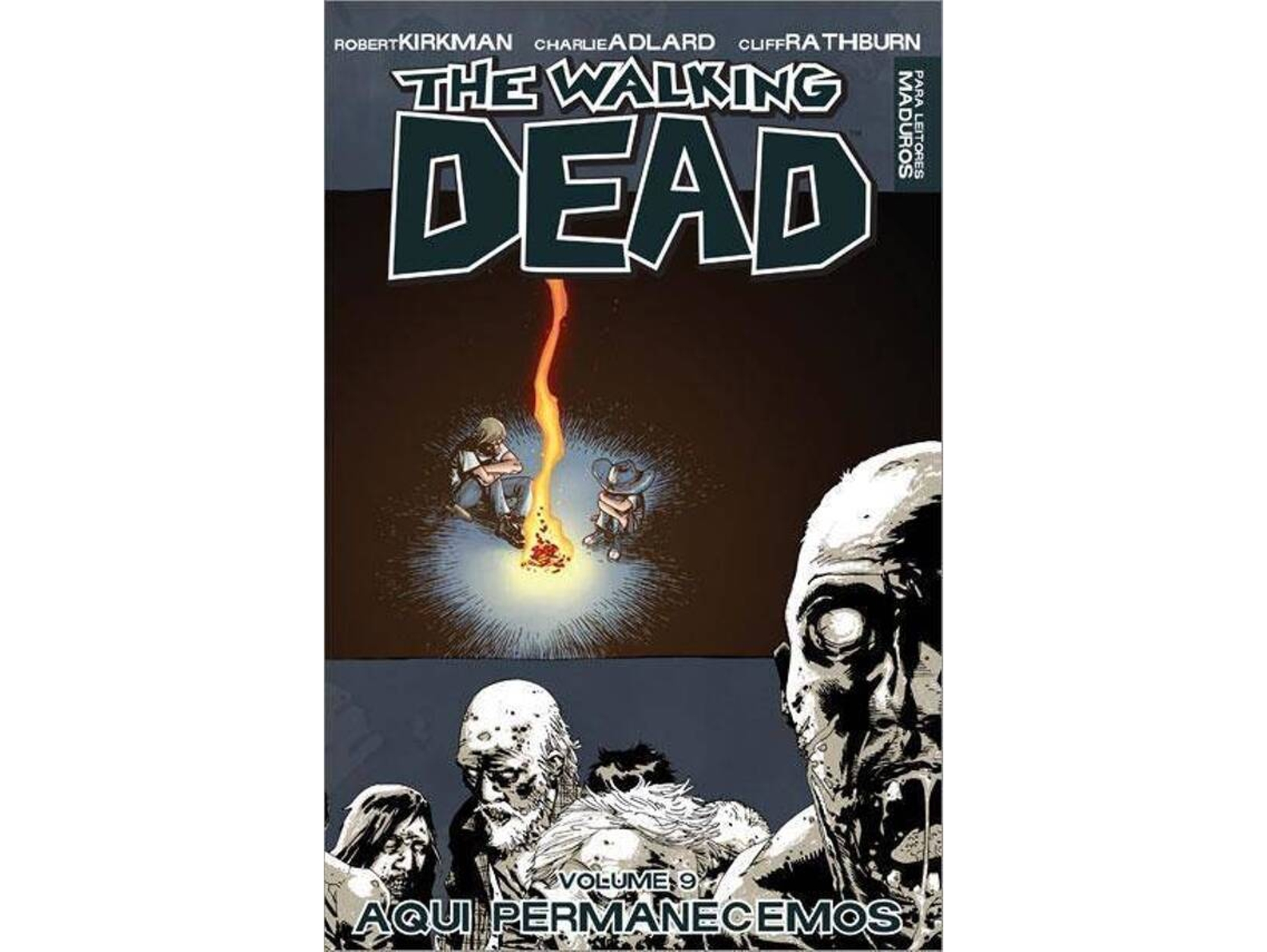 Libro Aqui Permanecemos de Robert Kirkman, Charlie Adlard et al. (Portugués)