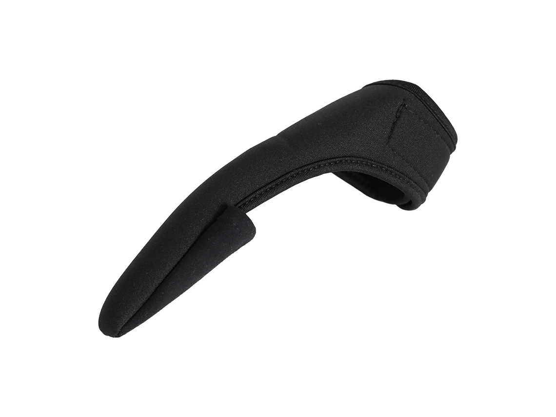 Protector De Dedo Unisex Cómodo Para Pesca Al Aire Libre Con Banda Elástica - Negro