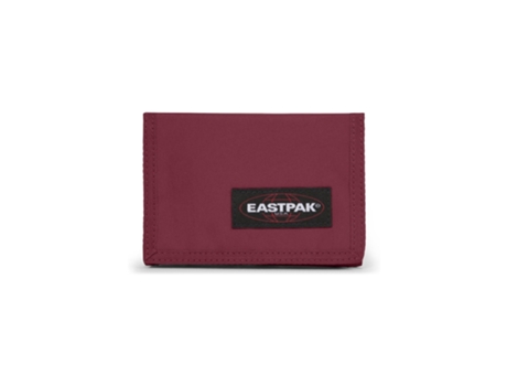 Cartera Fólio Unisex EASTPAK Bushy Burgundy Velcro Nylon Rojo
