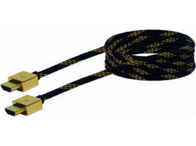 Cable HDMI SCHWAIGER (HDMI - HDMI - 1.5 m - Negro)