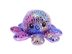 Peluche De Pulpo Reversible De Doble Cara, Juguete Para Niños, 10x20cm 22