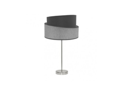 Lámpara de mesa Alto Hara 1xe27 Níquel/gris 66x35x35 cm Fabrilamp