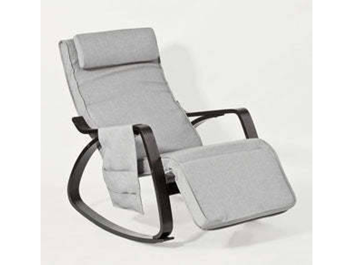 Sillón SOBUY (Negro, Gris - 66x92x80 cm)