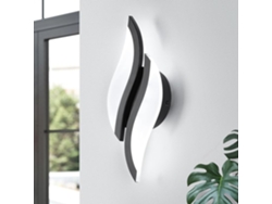 Aplique Pared Led 6000k Moderno, Acrílico, Negro