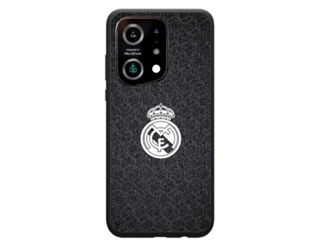 Funda Móvil Oficial Real Madrid para Oppo Find X5 PHONECASES3D Piel Sintética Negro