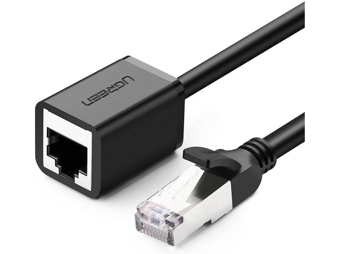 Cable UGREEN Cat 6 Ftp (Rj45 - 0.5m - Negro)
