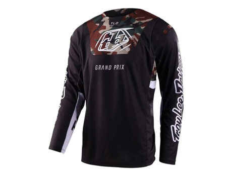 Camiseta de Hombre TROY LEE DESIGNS Gp Blends Verde (S)
