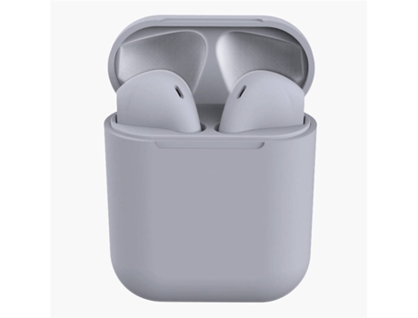 Auriculares Bluetooth True Wireless INTERSTELLAR inpods12 (In Ear - Micrófono - Gris)