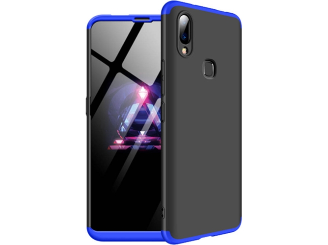 Carcasa Vivo V7, Y75 WJS Slim Negro