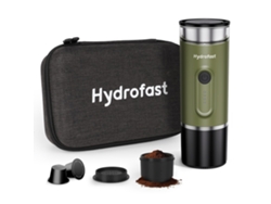 Hydrofast Po-100 Cafetera Expreso Portátil Presión De 15bar Batería De 7800mah Calentamiento Inalámbrico Diseño Compacto De Viaje