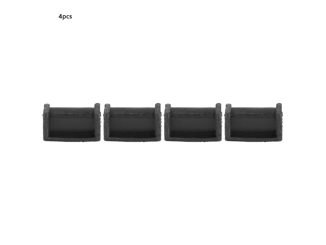 4 Piezas Amortiguador De Choque Para Generador Diesel Pequeño 170f 178f 186f Almohadilla De Buffer Negro