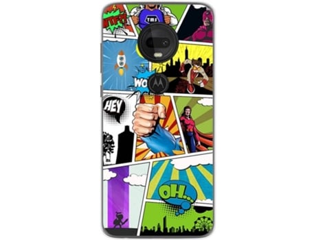 Carcasa Motorola Moto G7 / G7 Plus TUMUNDOSMARTPHONE Comic Multicolor