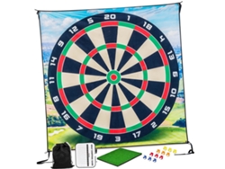 Juego De Chipping De Golf Con Pelotas Adhesivas Y Tapete De Práctica Para Juegos De Interior Y Exterior.