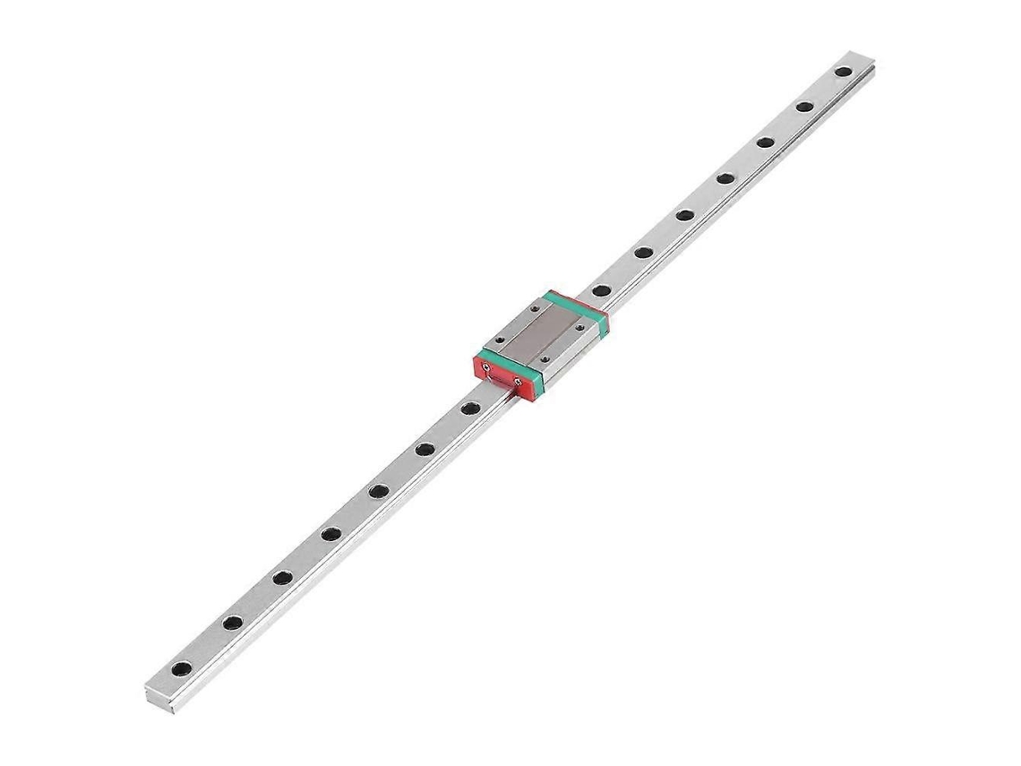 Rebe-guía Lineal De Rail Deslizante Con Bloque De Carro Para Impresora 3d Diy, 400mm, Estable Y Durable
