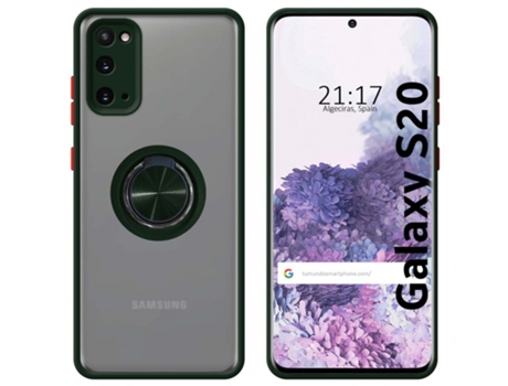 Carcasa Samsung Galaxy S20 TUMUNDOSMARTPHONE Anillo Verde