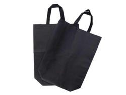 Juego de 2 bolsas de compra plegables de tela no tejida, duraderas y ecológicas, con gran capacidad de almacenamiento. GOKOCO