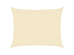 Toldo de vela VIDAXL Crema (6x8 m)
