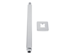 Brazo de ducha de acero inoxidable cuadrado de 30 cm para montaje en pared. Color como se muestra en la imagen.