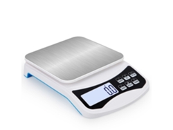 Báscula De Cocina Digital Para Alimentos, Dieta Y Repostería, 10kg/1g, Recargable En Inglés.
