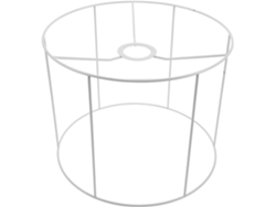 Estructura De Pantalla De Lámpara, Estructura De Lámpara Colgante Industrial De Metal E27, Soporte De Alambre Rústico