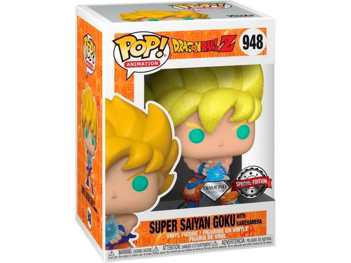 Figura Pop Dragon Ball Z Super Saiyan Goku Exclusiva B.active