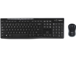 Teclado LOGITECH MK270 (Inalámbrico - Layout UK)
